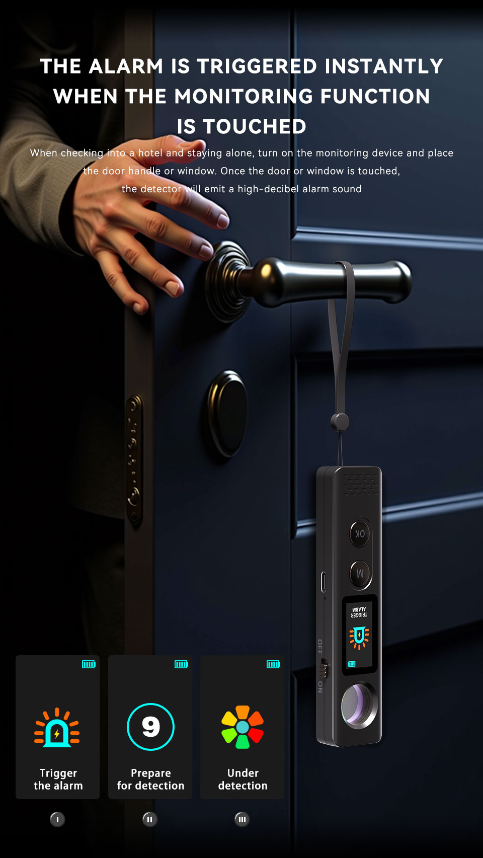 spy finder hidden camera detector vs-S33 from vodasafe