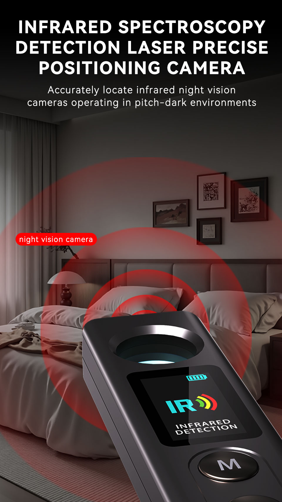 device to find hidden cameras vs-s33 from vodasafe