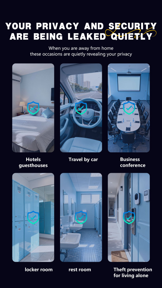 SZ Vodasafe VS-K15 Multifunctional Privacy Protection Detector