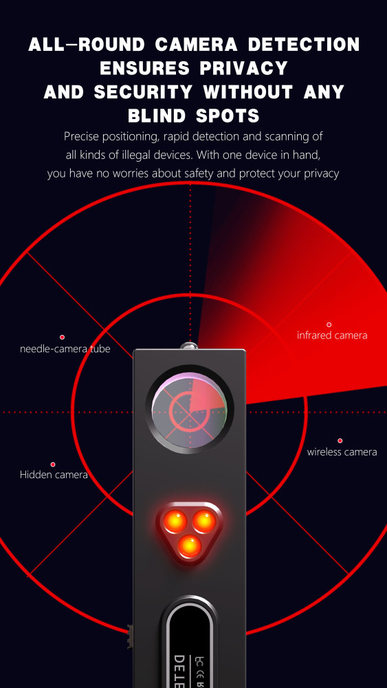 SZ Vodasafe VS-K15 Multifunctional Privacy Protection Detector