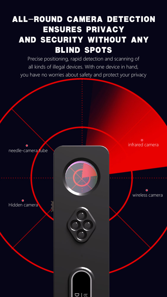 SZ Vodasafe VS-S55 Multi-Functional Privacy Protection Detector