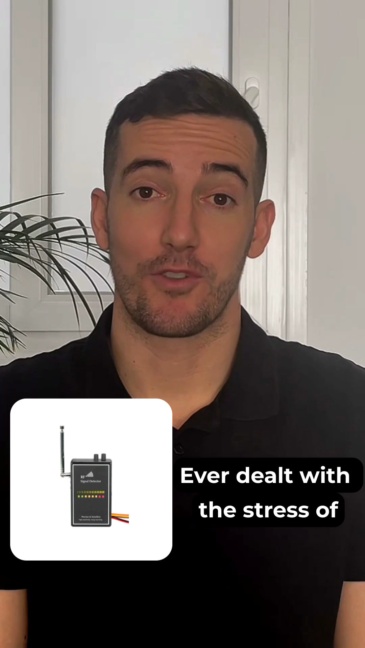 Vs-Uj2 Multi-Band Wireless Signal Interference Detector Protects Smart Security Systems From Interference