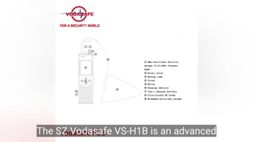 Portable Uav Detection with Omnidirection Detection Antenna 2.4G/5.8g Frequency Band