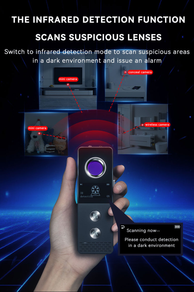 SZ Vodasafe VS-S88 Multi-Function Anti-Spy Detector