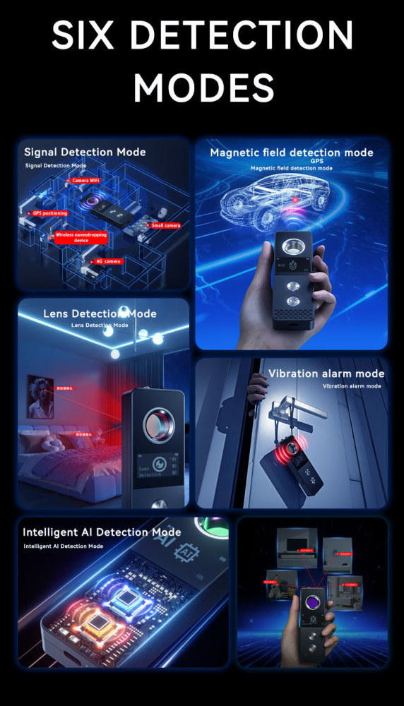 SZ Vodasafe VS-S88 Multi-Function Anti-Spy Detector