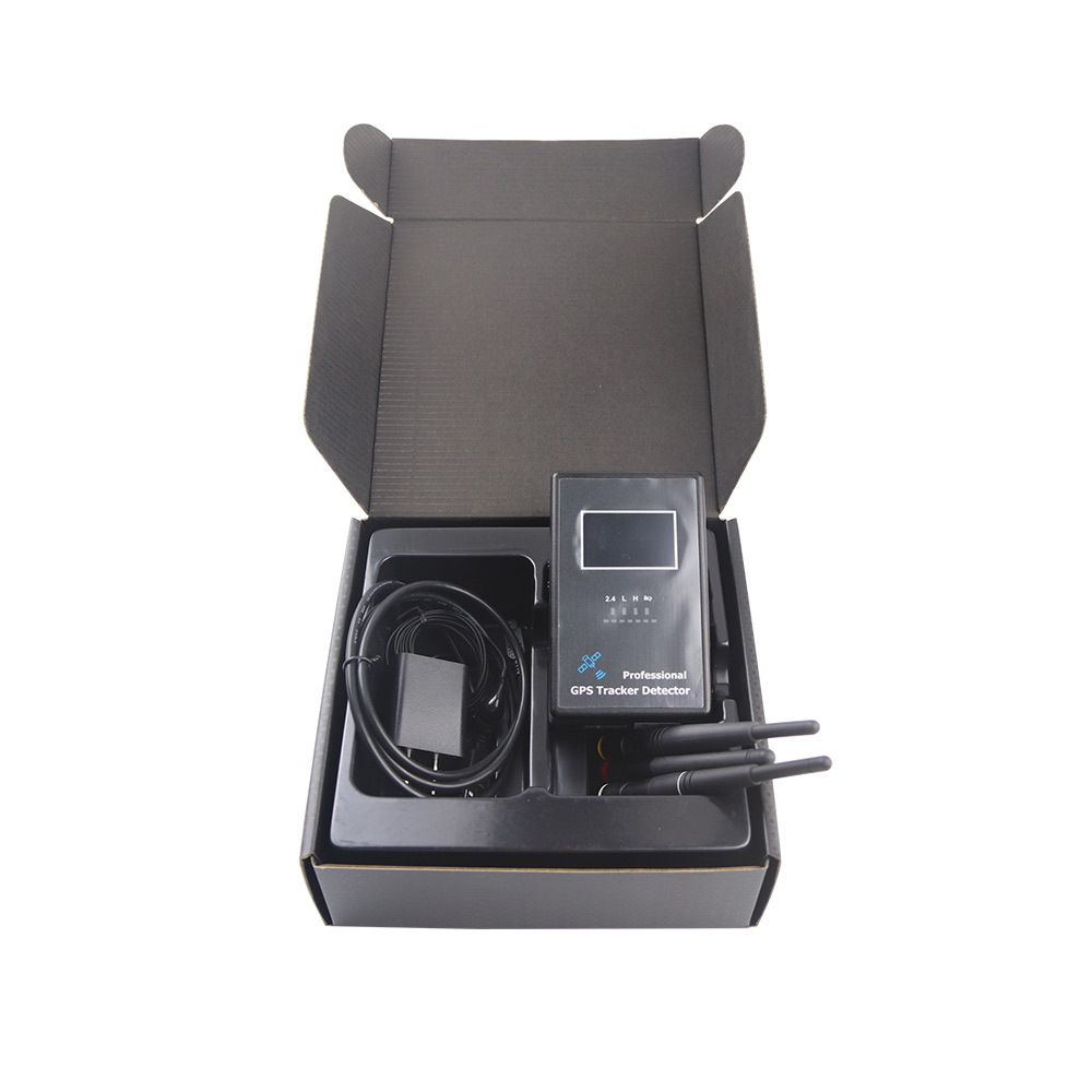 Professional GPS Tracker Detector Accurately Identifies 2g/3G/4G Trackers with 2.4GHz Hidden Camera Detection