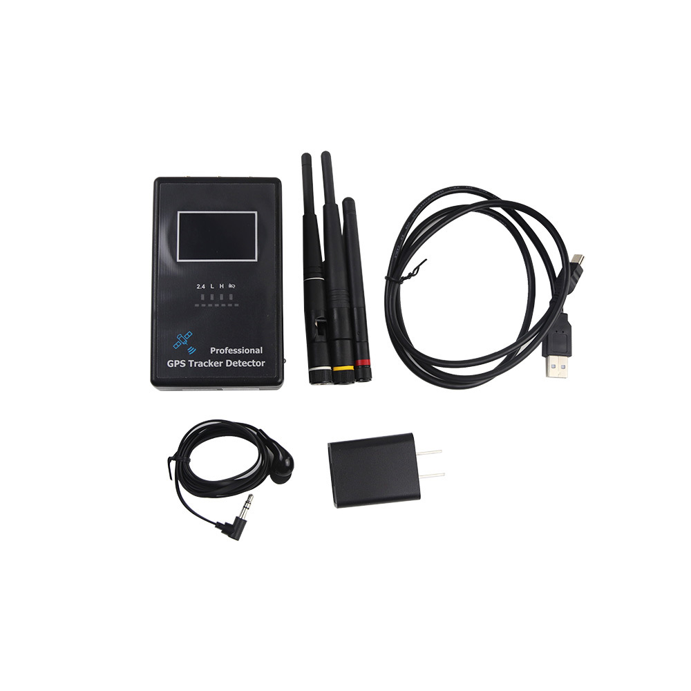 Professional GPS Tracker Detector Accurately Identifies 2g/3G/4G Trackers with 2.4GHz Hidden Camera Detection