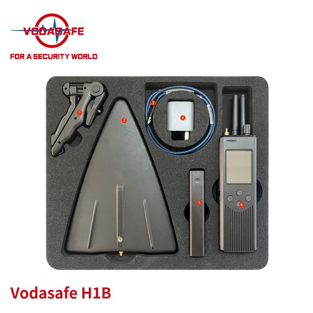 Portable Uav Detection with Omnidirection Detection Antenna 2.4G/5.8g Frequency Band