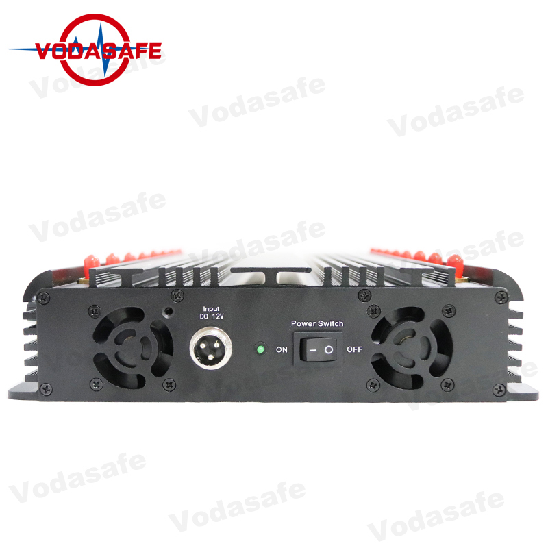 16 Antennas Full Band GPS Jammer with 2g 3G 4G WiFi GPS Lojack Remote Control Mobile Phone Jammer
