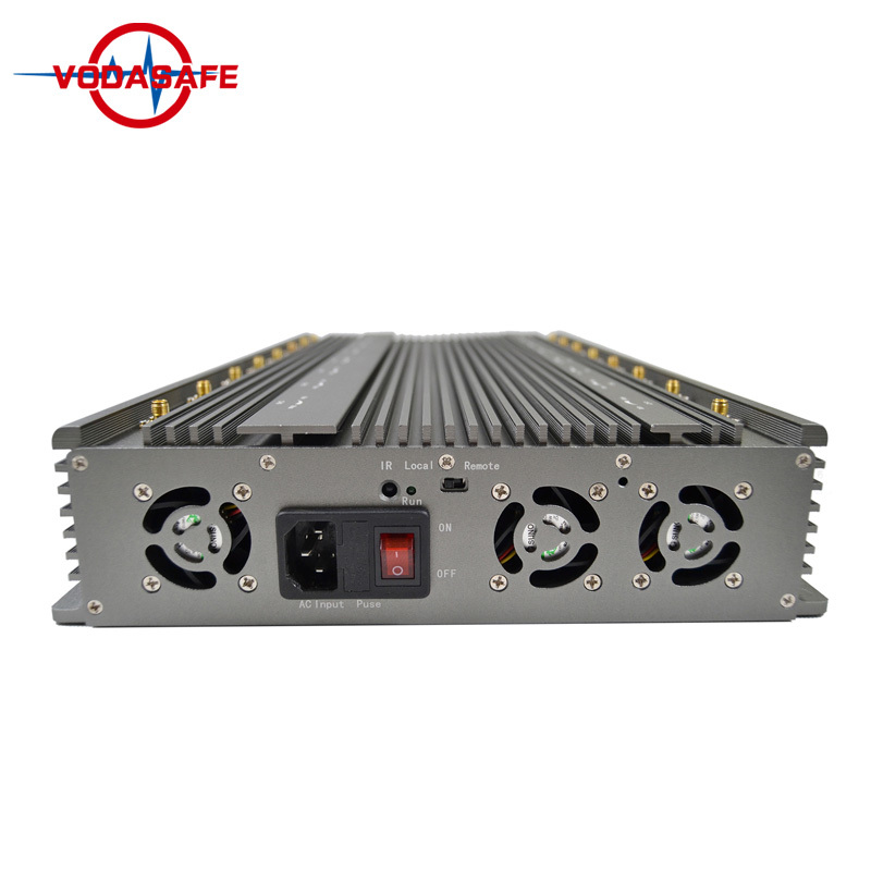 Multi-Use 16 Antennas Signal Jammer for 2g 3G 4G 5g Wif GPS RC15/433/868 with up to 70m Range Cell Phone Signal Jammer