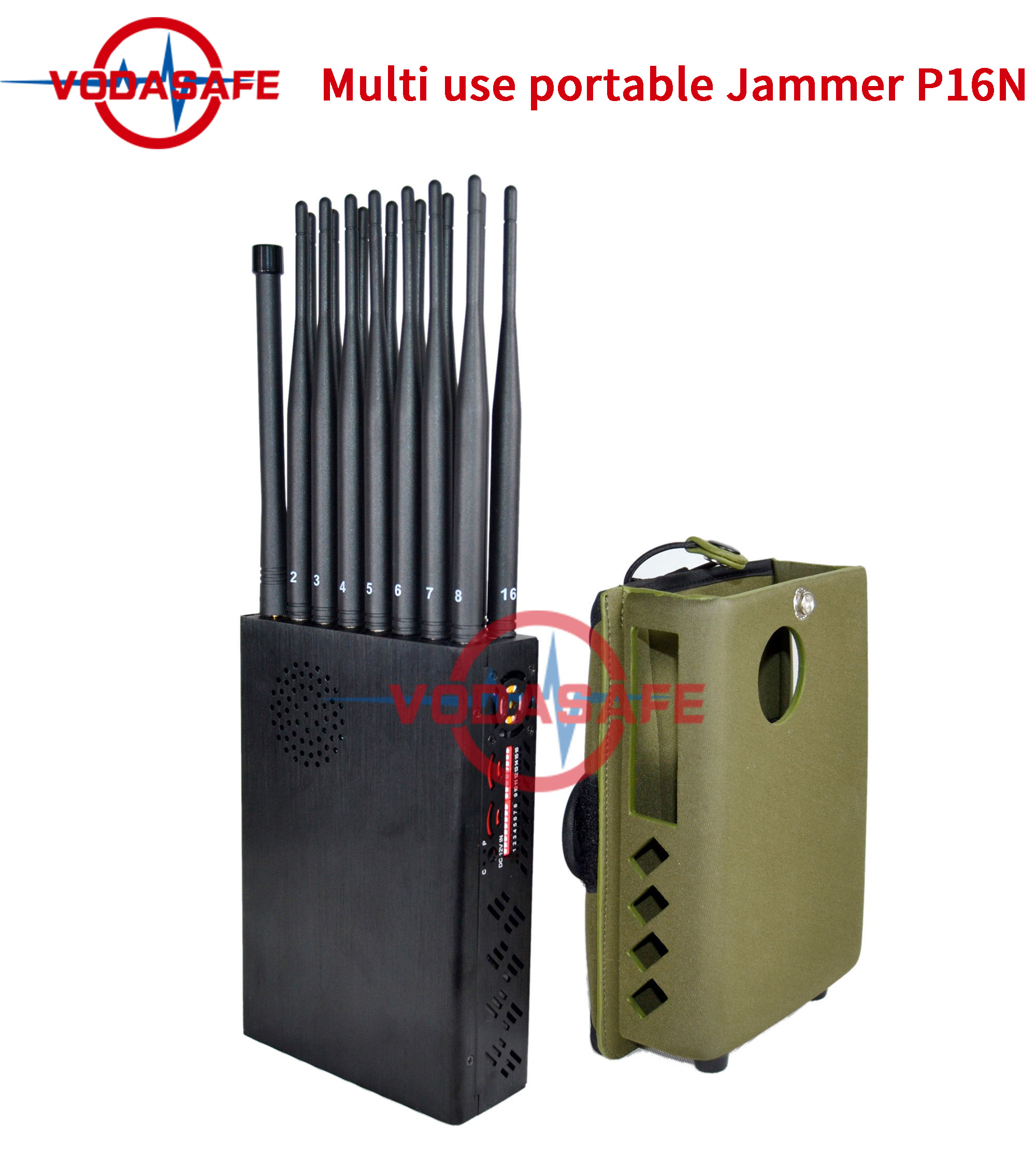 P16N portable signal jammer
