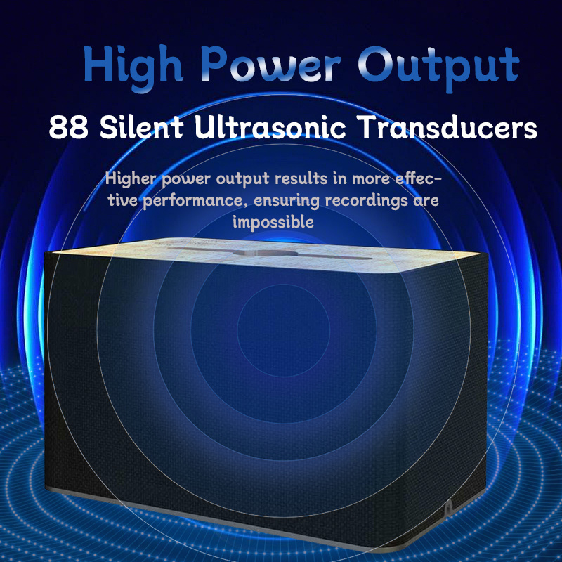 Omnidirectional Ultrasonic Jammer Financial Institution Anti Recording Sz Vodasafe Device