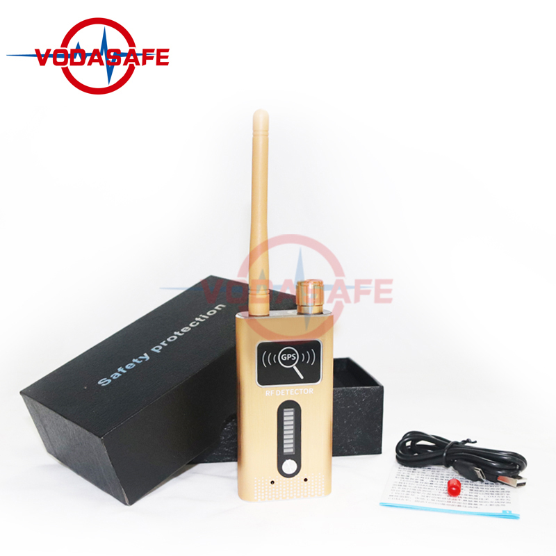 Vs-T6G Dual Mode Scanner: Mobile Phone Bug & GPS Tracker Detector with LED Alarm