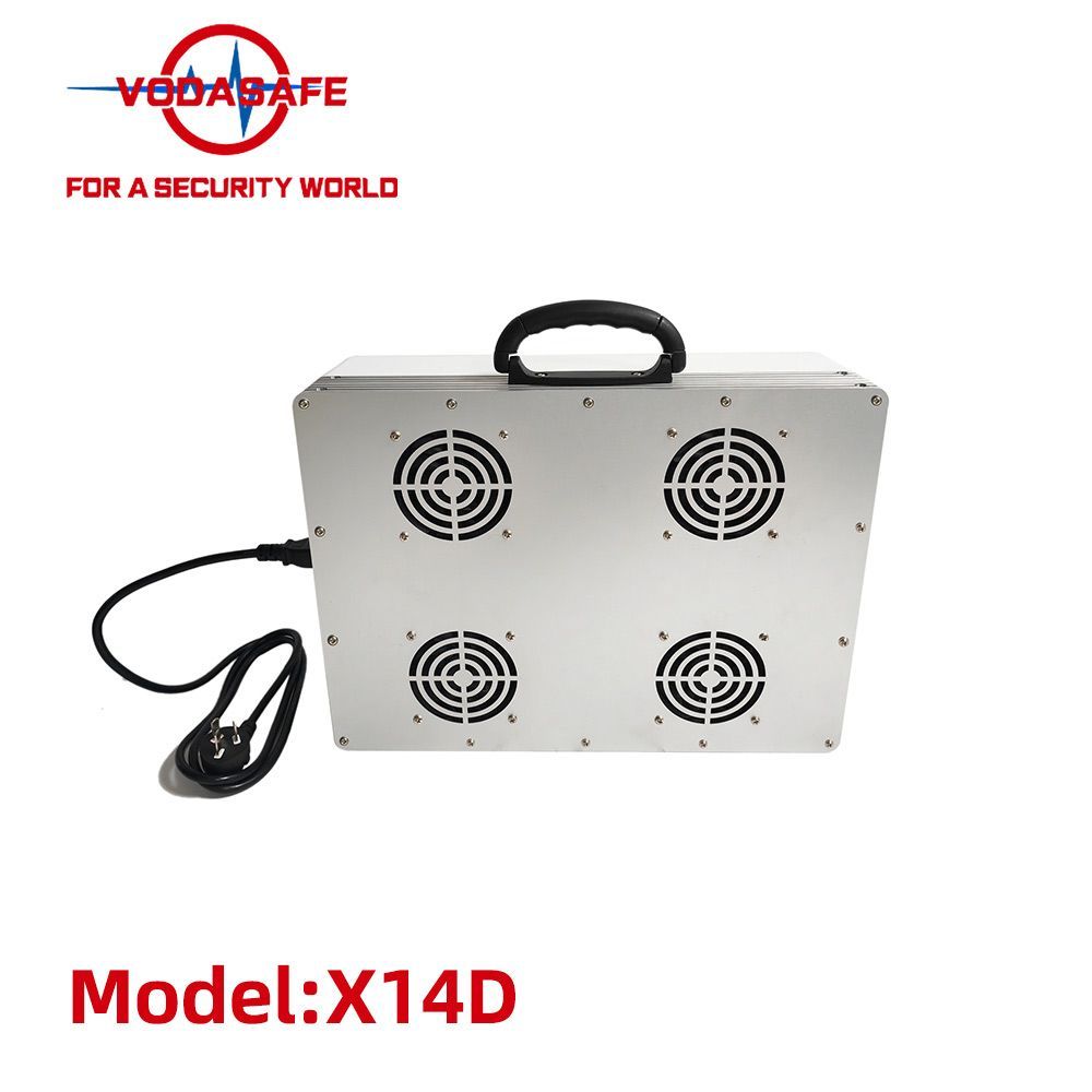 Indoor Use Mobile Phone Signal Jammer Blocking 2g 3G 4G 5g Wi-Fi GPS Lojack Lora 103W 80 M Jamming RF Signal Jammer