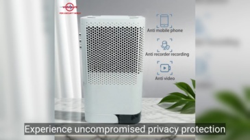 3-Side Signal AC 100-240V Anti Recording Blocker Sz Vodasafe Aj120 Desktop Audio Jammer