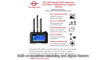 SZ Vodasafe VS-128 Portable FPV Detection & Video Transmission Capture Device
