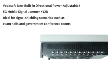 8-50m Range High Power Sz Vodasafe 5g Signal Jammer 12 Channel Wireless Blocker