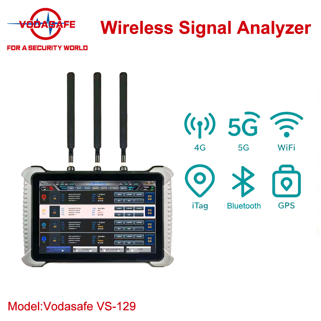 Wireless Signal Analyzer vs-129 from vodasafe