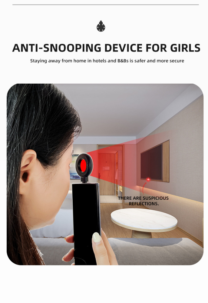 User-Friendly Vs-S3000: Reliable Privacy Protection Detector Efficient Hidden Camera Finder