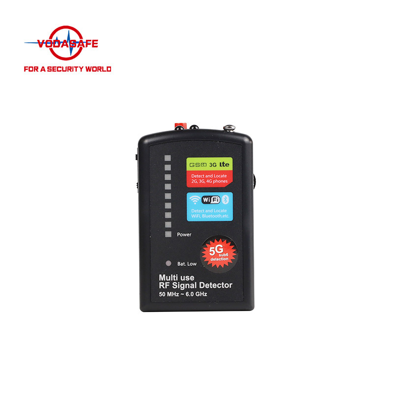RF Signal Detector PRO Pinpoint 3G/4G Bugs + WiFi Spy Cams + Wired Hidden Lenses (50MHz-6GHz)
