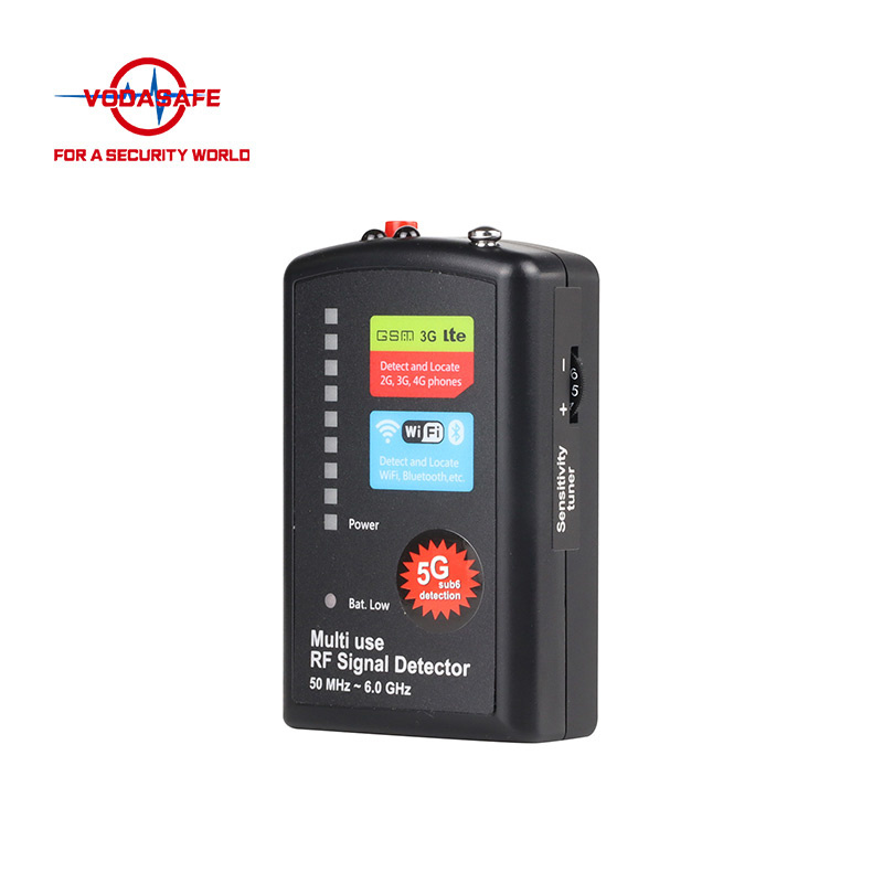 RF Signal Detector PRO Pinpoint 3G/4G Bugs + WiFi Spy Cams + Wired Hidden Lenses (50MHz-6GHz)