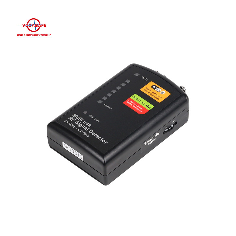Professional 50MHz-6.0GHz Signal Detector & Portable GSM Tracker Wireless Spy Camera Detector