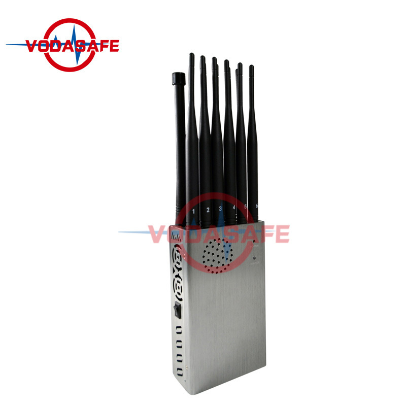 Sz Vodasafe 12-Band Portable Signal Jammer Blocks Wi-Fi 2.4G 5.8g 12 Antennas Signals Handheld Signal Jammer