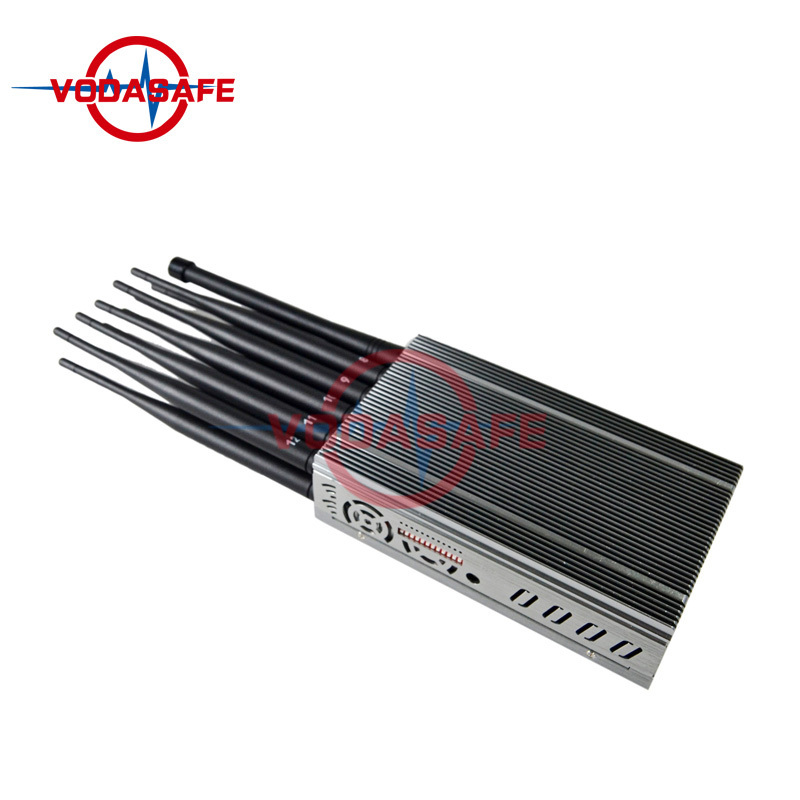 Sz Vodasafe 12-Band Portable Signal Jammer Blocks Wi-Fi 2.4G 5.8g 12 Antennas Signals Handheld Signal Jammer