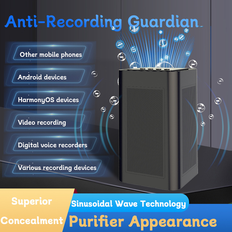 360 Degree All Round Recording Blocker Negative Ion Efficient Air Purifying Audio Shield
