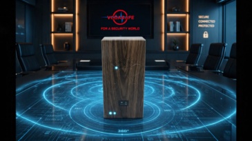 SZ Vodasafe VS-P10H High-Power Handheld 10-Channel Wooden Texture Signal Jammer