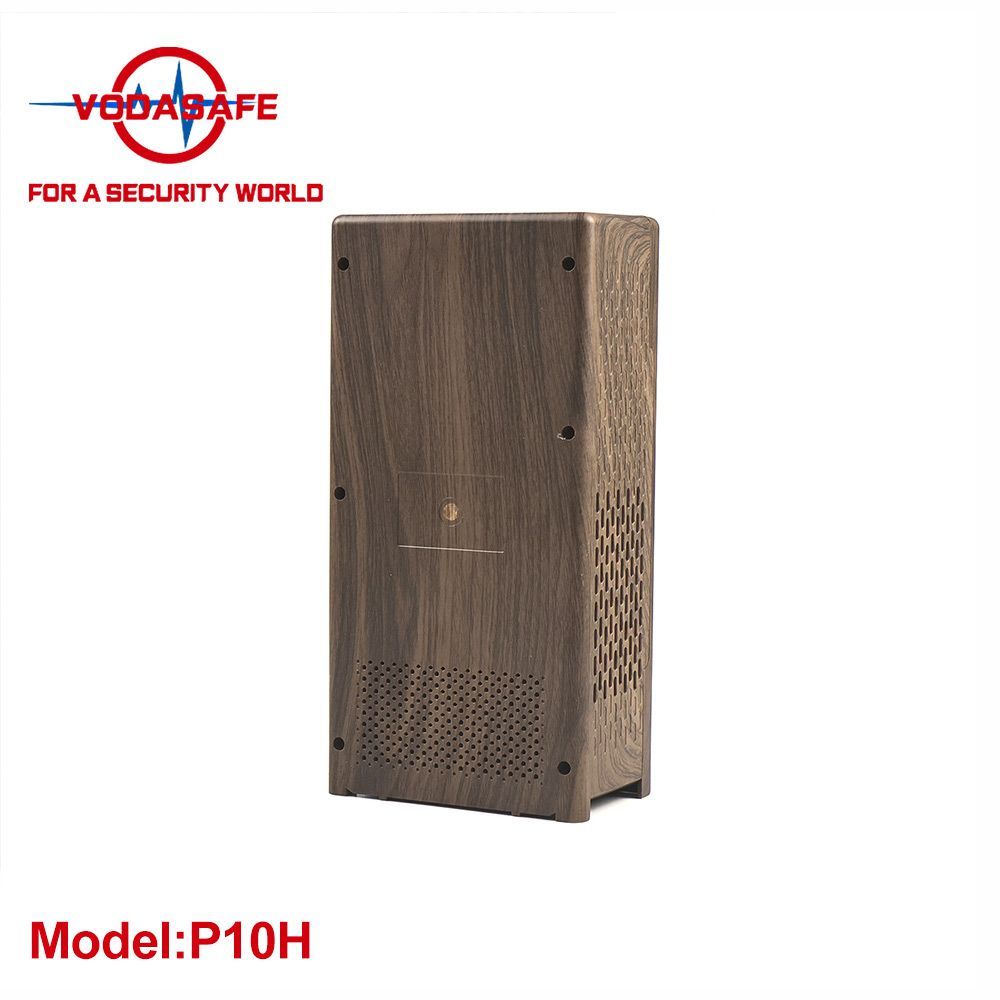 SZ Vodasafe VS-P10H High-Power Handheld 10-Channel Wooden Texture Signal Jammer