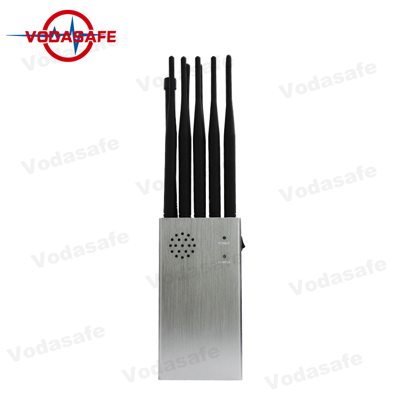 Multi Functional 10-Band Handheld Signal Frequency Jammer Jams 5g/4G/3G/2g/Lojack/ WiFi/ Bluetooth 8000mAh Battery Portable GPS Signal Jammer P10-5G