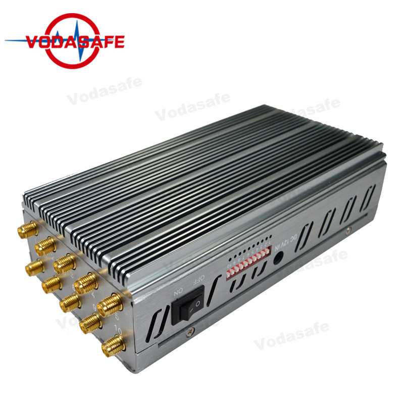 Multi Functional 10-Band Handheld Signal Frequency Jammer Jams 5g/4G/3G/2g/Lojack/ WiFi/ Bluetooth 8000mAh Battery Portable GPS Signal Jammer P10-5G