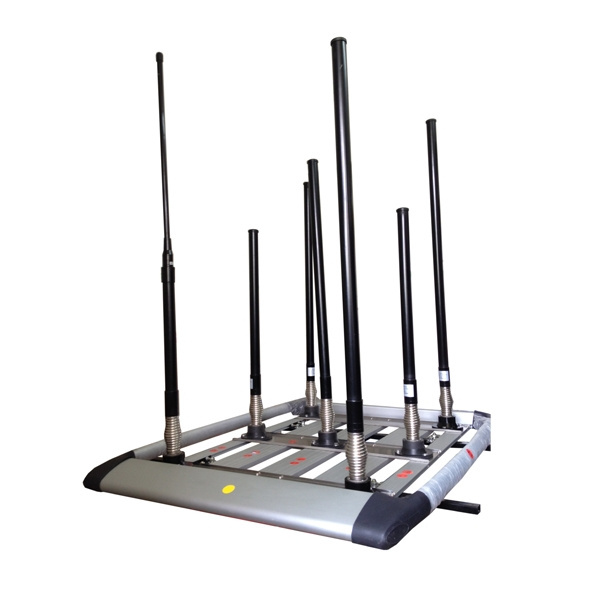 Customizable Frequency Sz Vodasafe Vehicle Signal Jammer 12 Band Pelican Case Portable High Power Signal Jammer