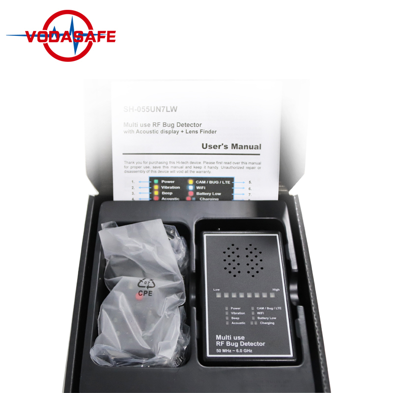 Handheld Wireless Signal Detector 8 LED Signal Strength Indicator Lights