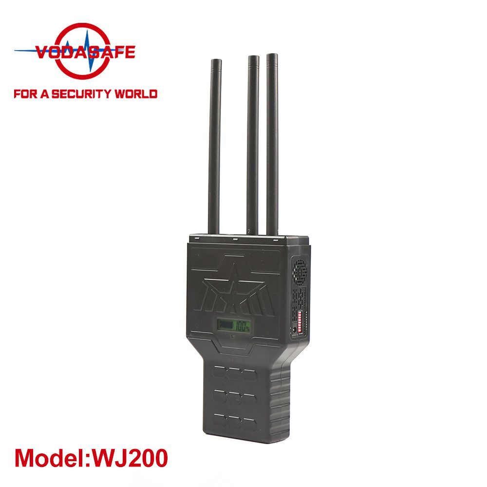 High Power Sz Vodasafe Handheld Jammer 3 Band 100m Jamming WiFi Bluetooth Camera Blocker