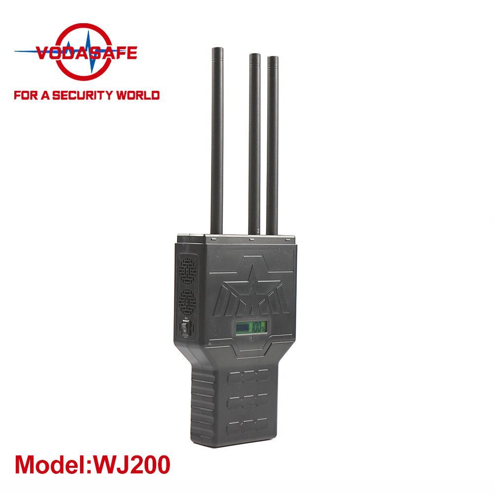 High Power Sz Vodasafe Handheld Jammer 3 Band 100m Jamming WiFi Bluetooth Camera Blocker