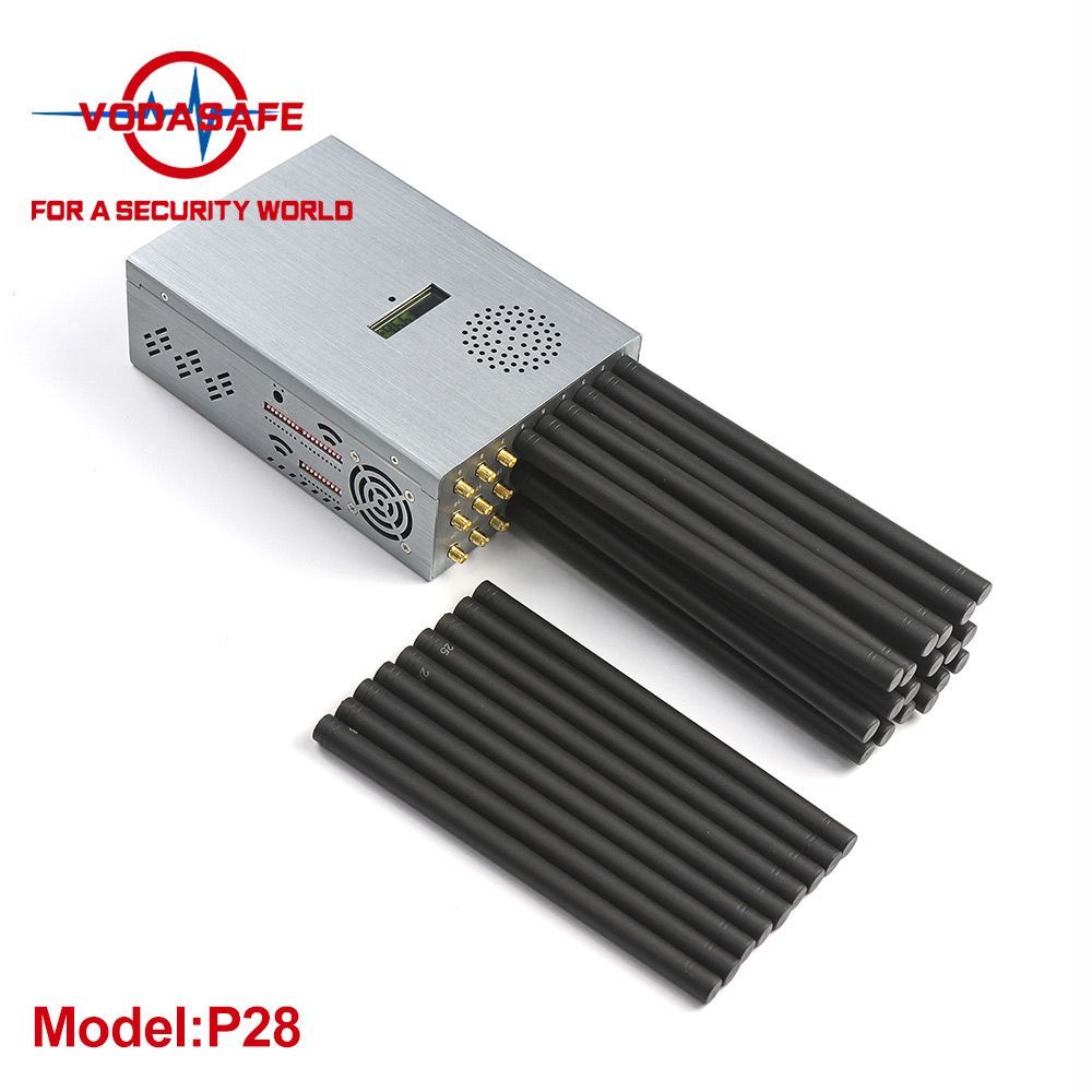 27 Antennas All in One Handheld Signal Jammer 2g 3G GSM 4G 5g Walkie Talkie UHF/VHF Lojack Full Band Mobile Phone Signal Jammer