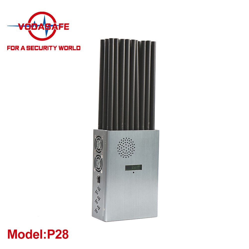 27 Antennas All in One Handheld Signal Jammer 2g 3G GSM 4G 5g Walkie Talkie UHF/VHF Lojack Full Band Mobile Phone Signal Jammer