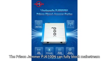 SZ Vodasafe PJ8100N High-Power Multi-Band Waterproof RF Signal Jammer