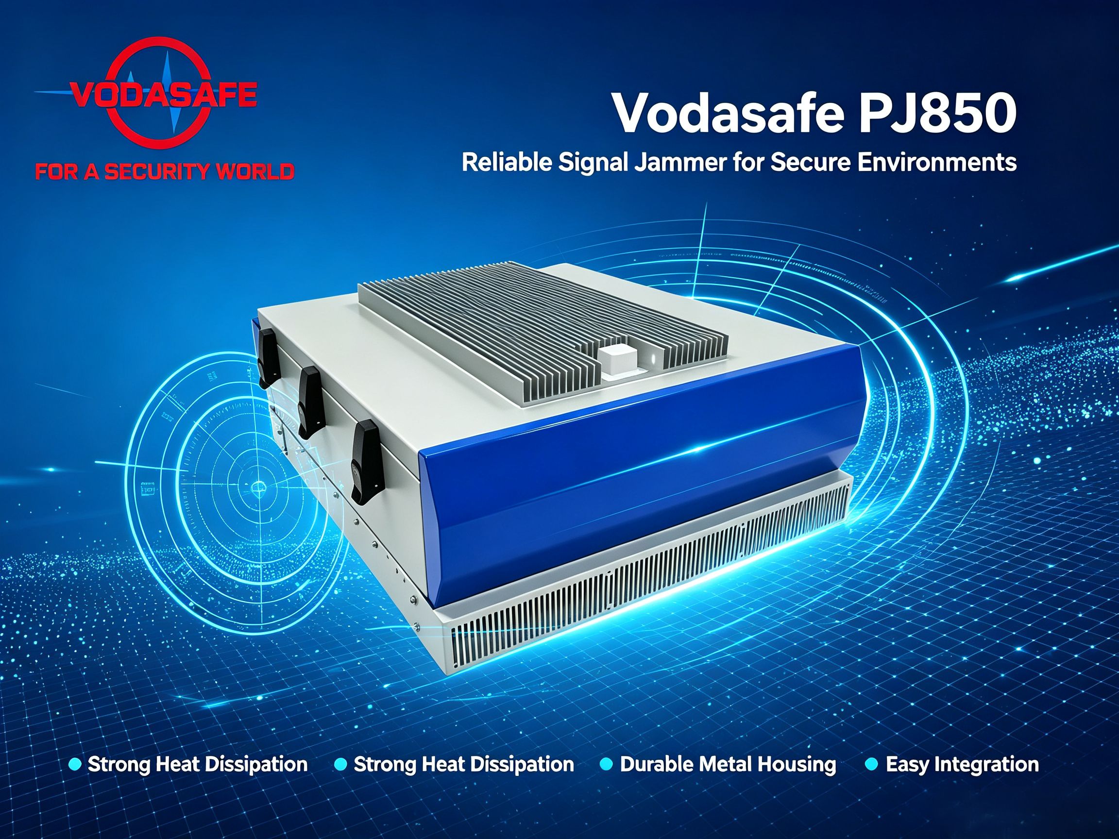 High Power Cell Phone Jammer PJ850N from vodasafe