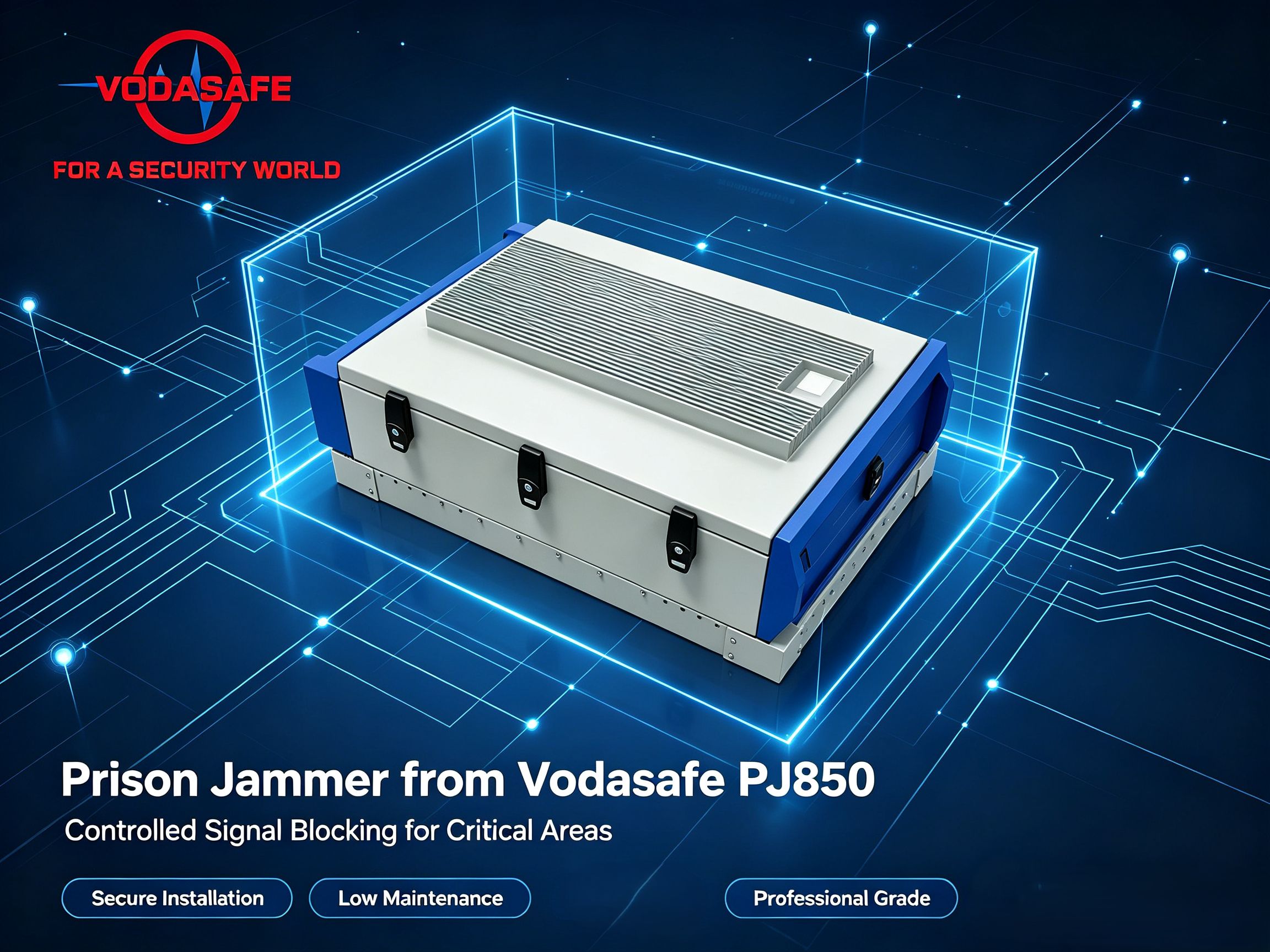 High Power Prison Jammer PJ850N from vodasafe