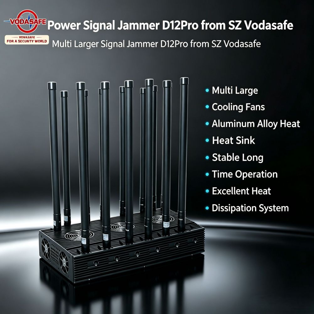 SZ Vodasafe VS-D12Pro High Power Stationary 12-Band Signal Jammer