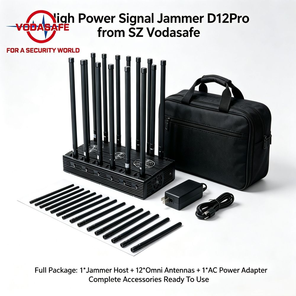 SZ Vodasafe VS-D12Pro High Power Stationary 12-Band Signal Jammer