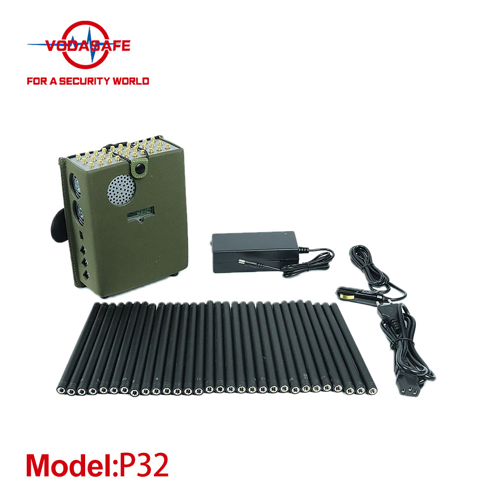 SZ Vodasafe P32 32-Channel Portable Full-Band Signal Jammer