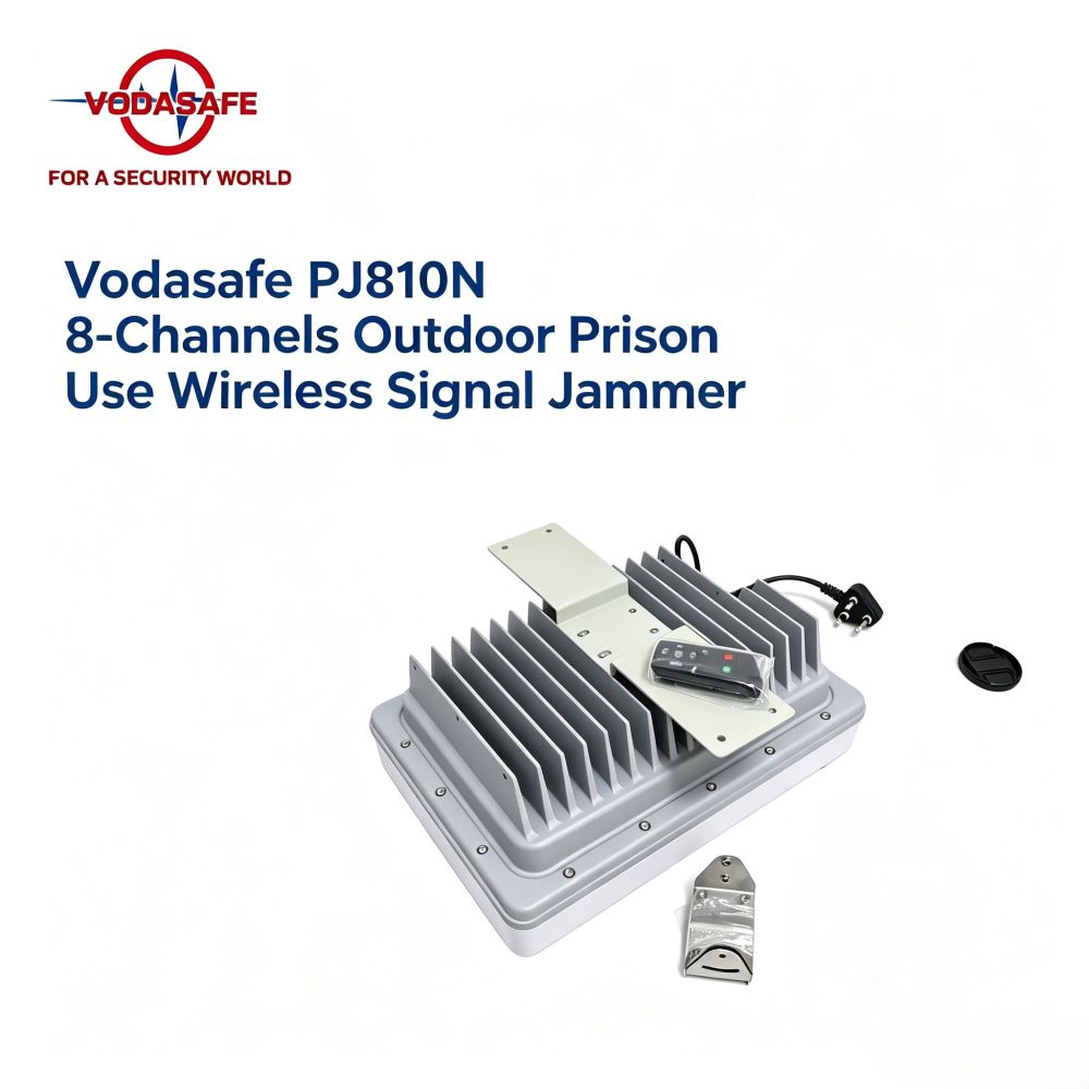 SZ Vodasafe PJ810N 8-Way Outdoor Prison Use Wireless Signal Jammer