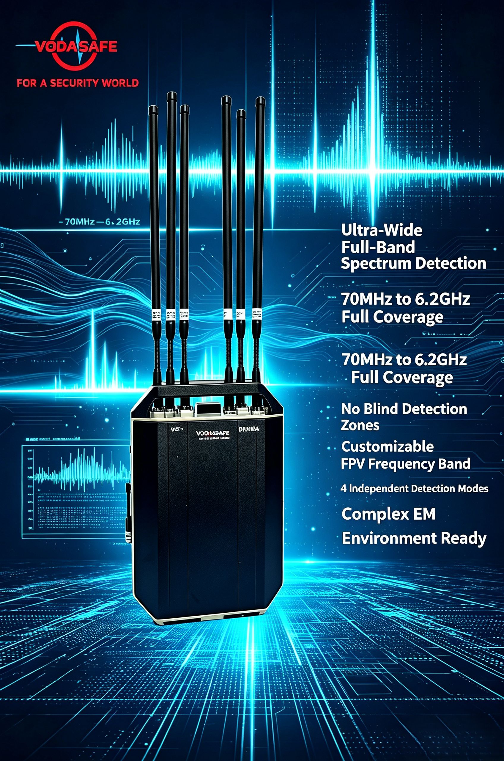 Anti-Drone System VS-DR600A from vodasafe