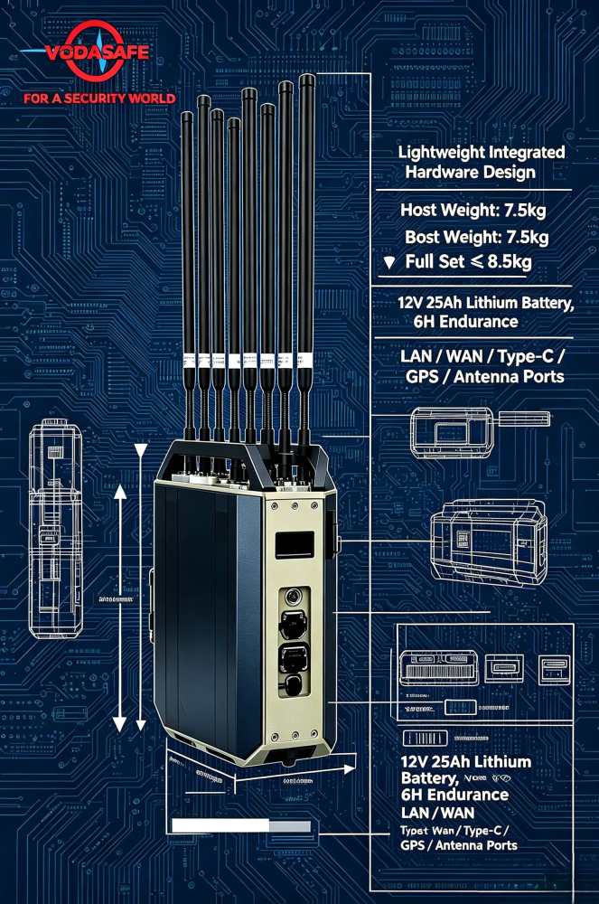 SZ Vodasafe VS-DR600A All-Scenario Drone Detection & Positioning Device
