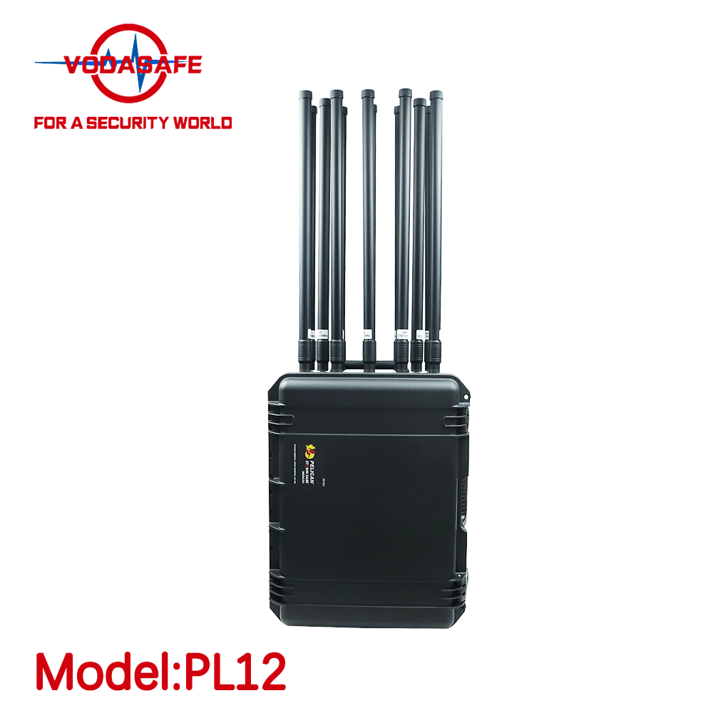 SZ Vodasafe VS-PL12 Professional Trolley Case High-Power Full-Band Signal Jammer