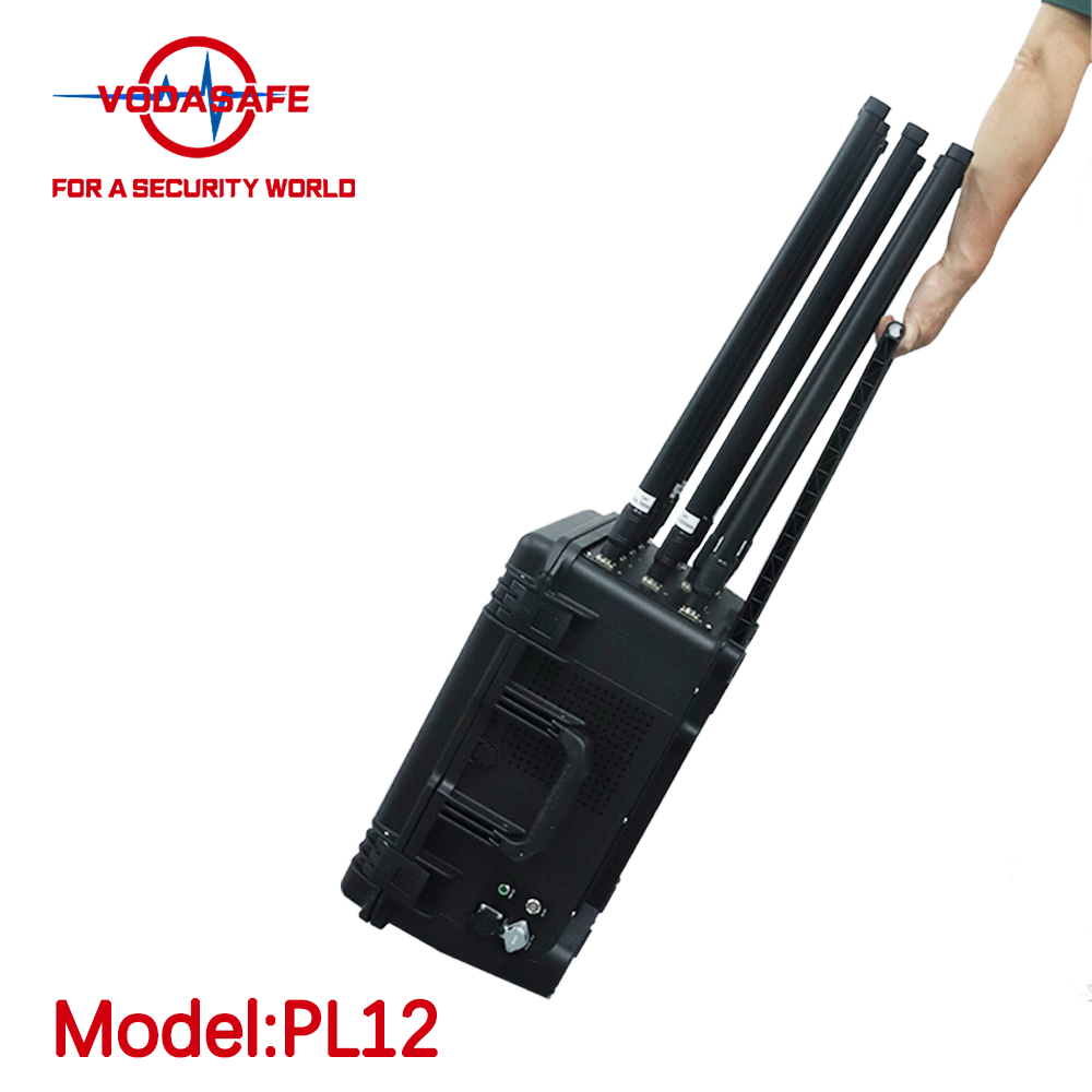SZ Vodasafe VS-PL12 Professional Trolley Case High-Power Full-Band Signal Jammer